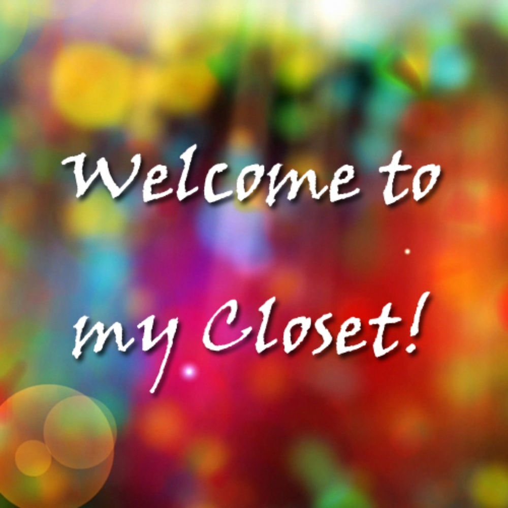 Welcome to my closet!